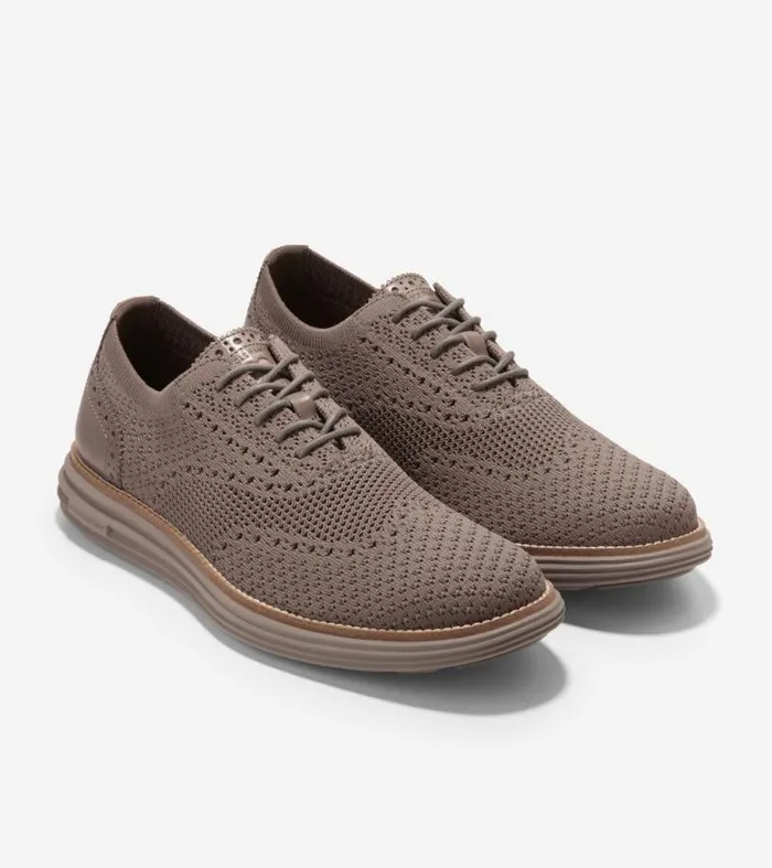 Men Oxfords Cole Haan riginalGrand Remastered Stitchlite Oxfords Truffle Brownirish Coffee Stitchlitetrade
