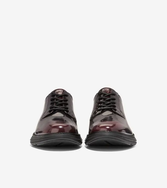 Men Oxfords Cole Haan riginalGrand Ultra Postman Oxfords Bloodstone Brushoffblack