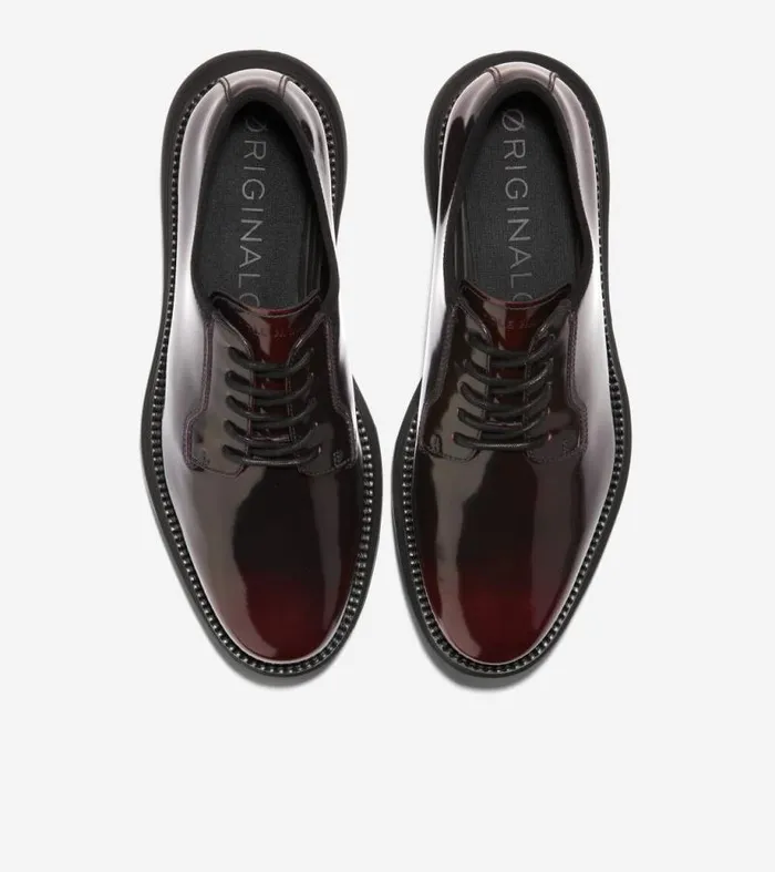 Men Oxfords Cole Haan riginalGrand Ultra Postman Oxfords Bloodstone Brushoffblack