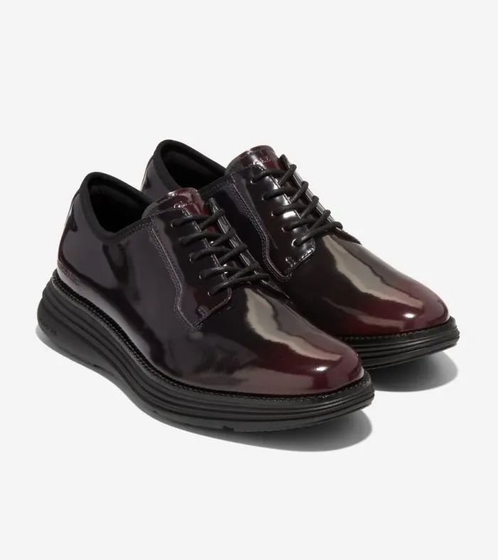 Men Oxfords Cole Haan riginalGrand Ultra Postman Oxfords Bloodstone Brushoffblack