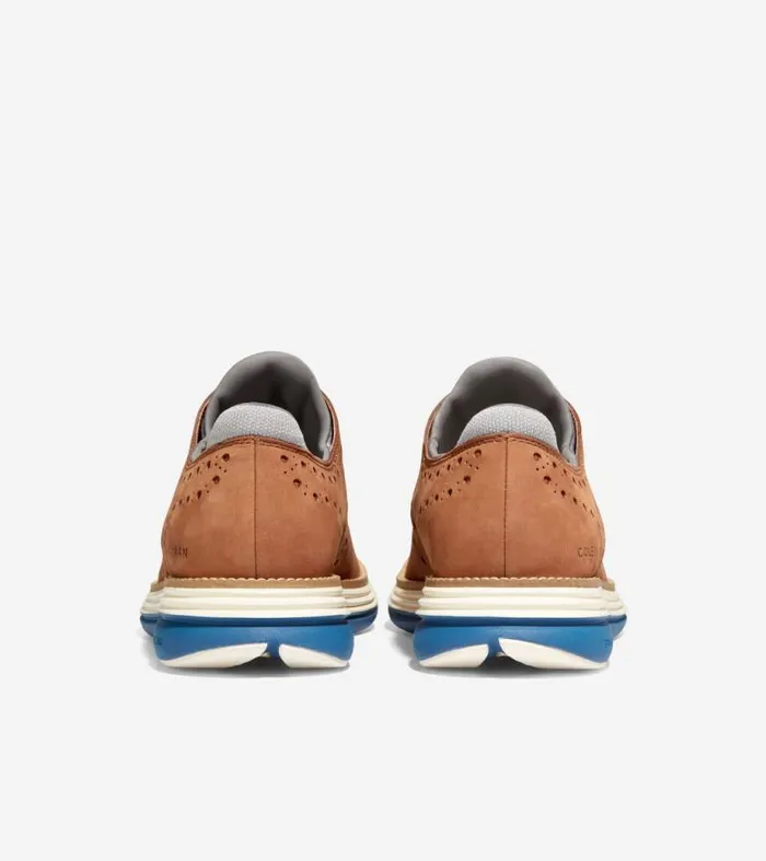 Men Oxfords Cole Haan riginalGrand Ultra Wingtip Oxfords British Tan Nubuck