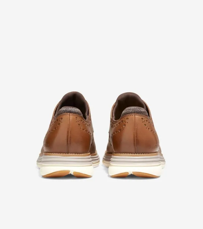 Men Oxfords Cole Haan riginalGrand Ultra Wingtip Oxfords Monks Robepumice Stoneivory