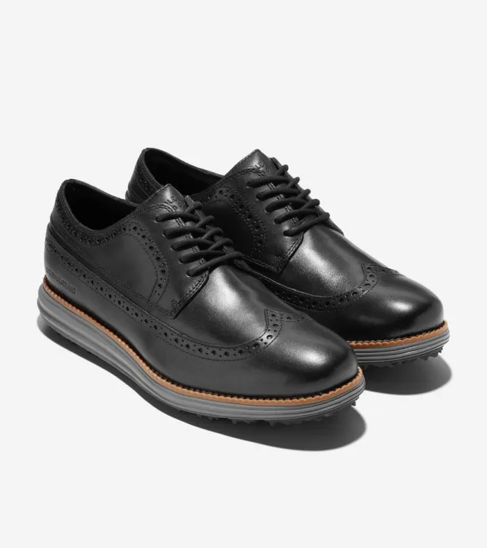 Men Oxfords Cole Haan riginalGrand WaterResistant Golf Shoe Blacknaturalquiet Shade