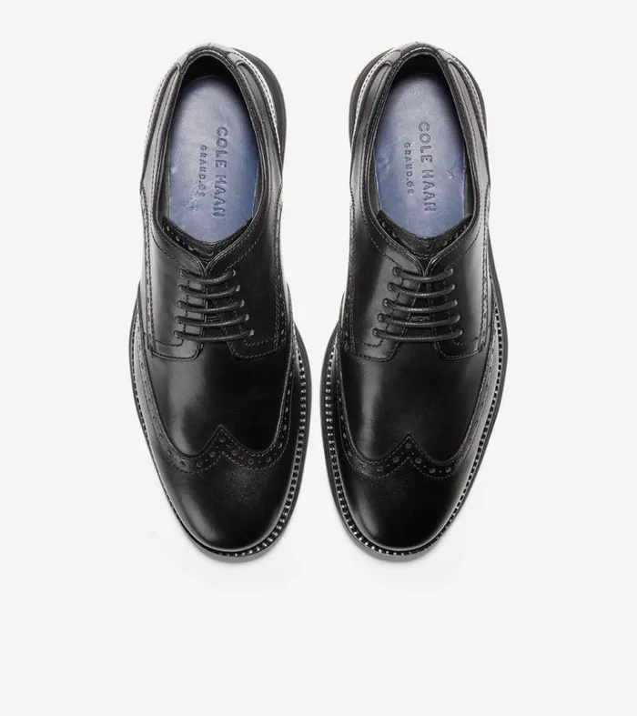 Men Oxfords Cole Haan riginalGrand Wingtip Oxfords Black