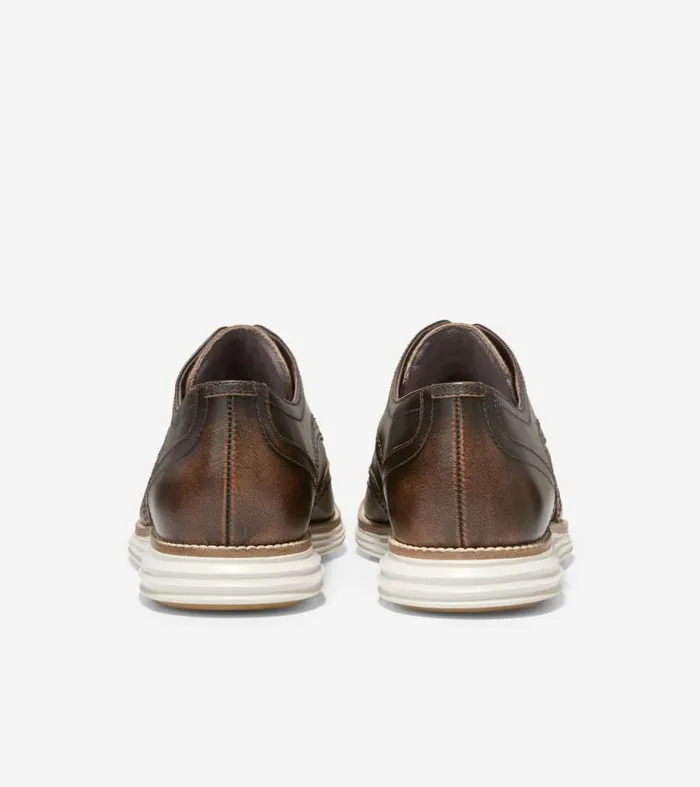 Men Oxfords Cole Haan riginalGrand Wingtip Oxfords Natural Tansilver Birch
