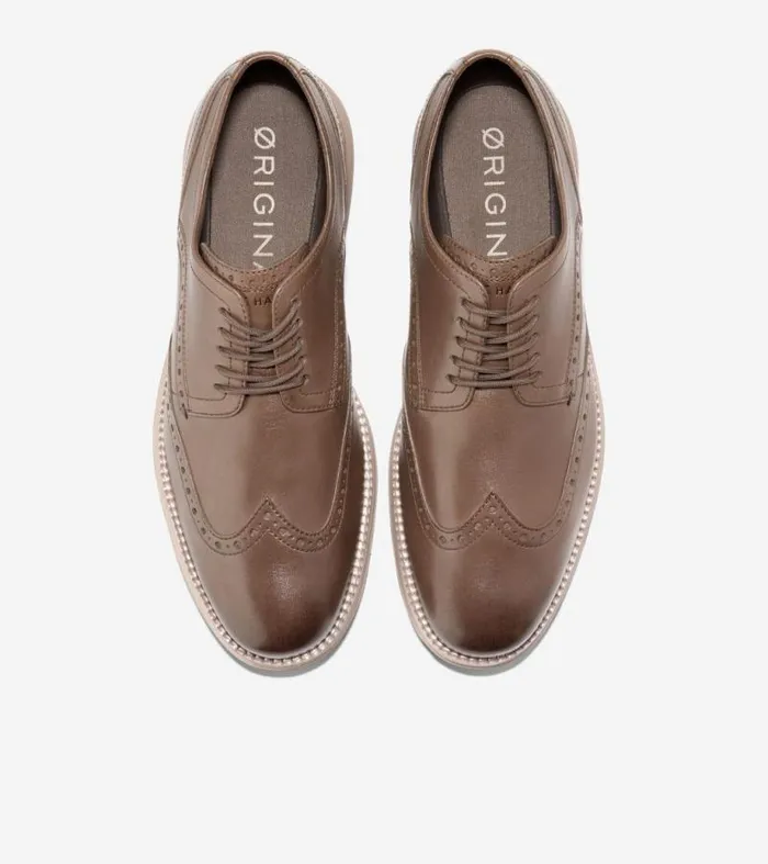Men Oxfords Cole Haan riginalGrand Wingtip Oxfords Truffle Brownirish Coffee
