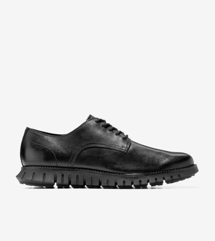 Men Oxfords Cole Haan ZERGRAND Remastered Plain Toe Oxfords Black