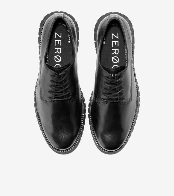 Men Oxfords Cole Haan ZERGRAND Remastered Plain Toe Oxfords Black