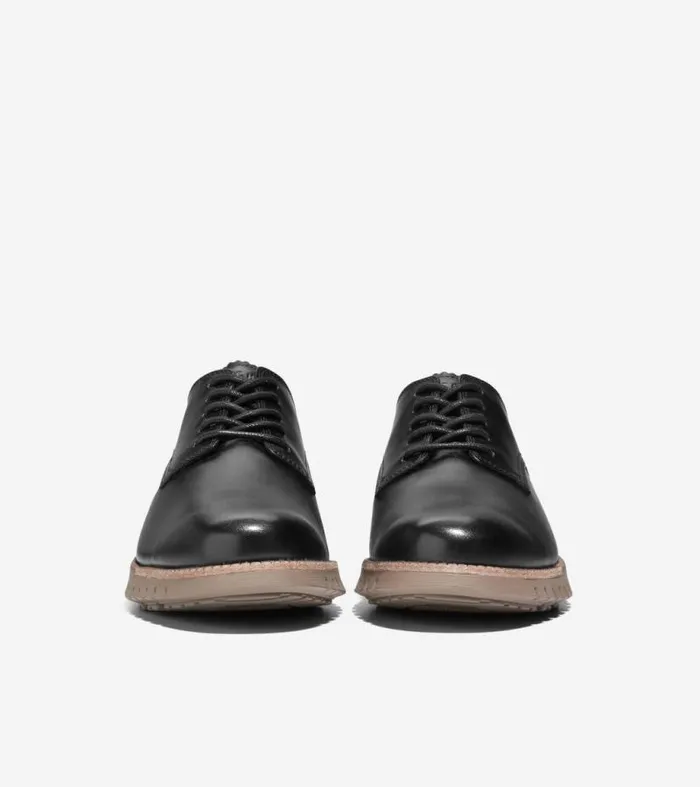 Men Oxfords Cole Haan ZERGRAND Remastered Plain Toe Oxfords Blackirish Coffee