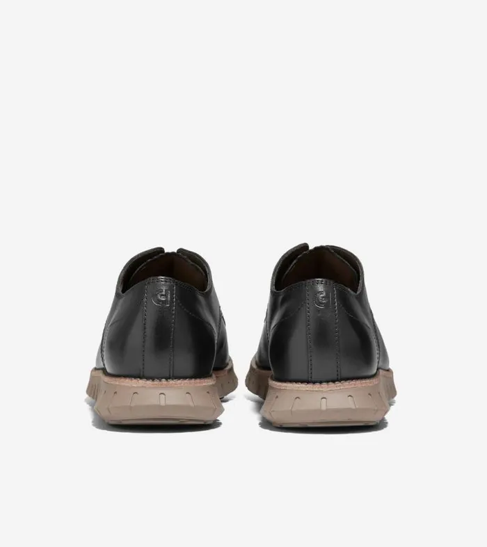 Men Oxfords Cole Haan ZERGRAND Remastered Plain Toe Oxfords Blackirish Coffee