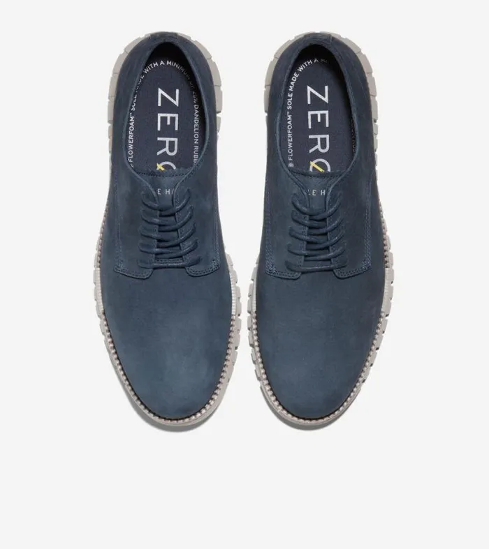 Men Oxfords Cole Haan ZERGRAND Remastered Plain Toe Oxfords Navy Blazer Bluepaloma