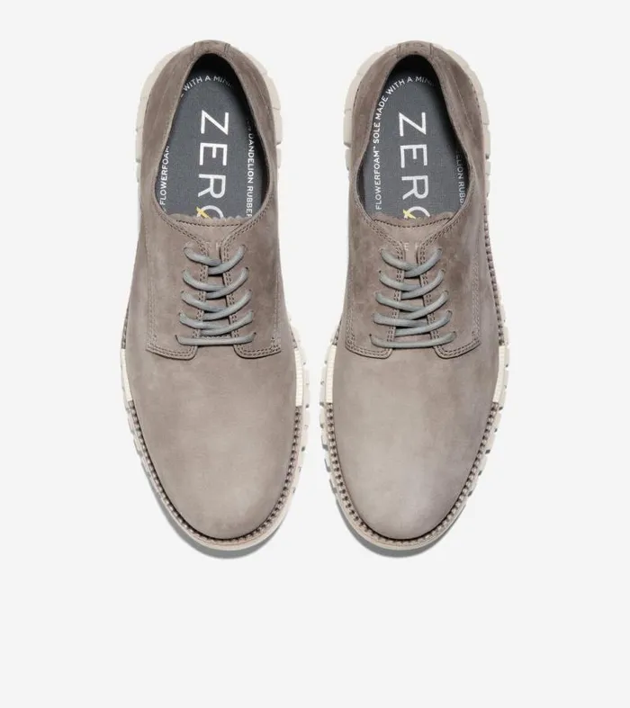 Men Oxfords Cole Haan ZERGRAND Remastered Plain Toe Oxfords Titaniumsilver Birch