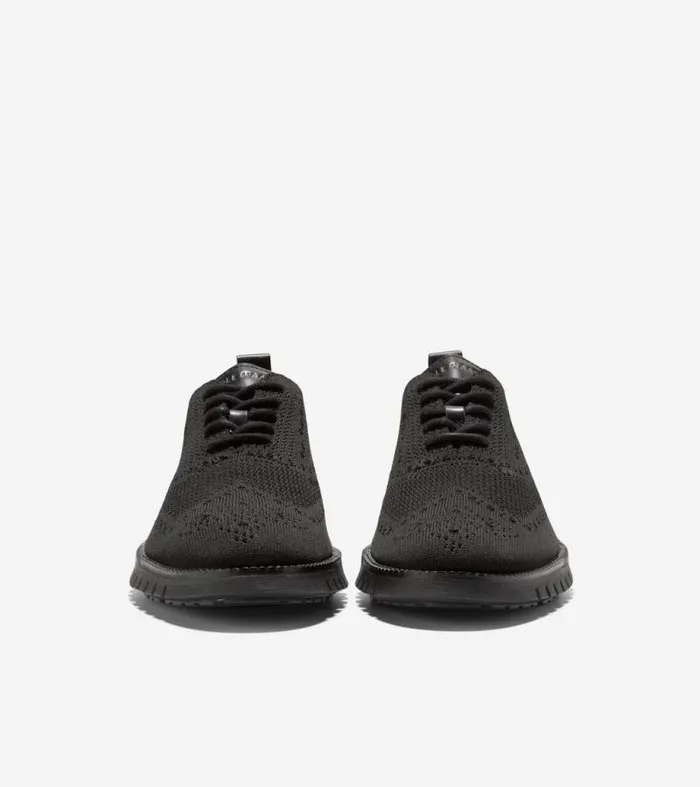 Men Oxfords Cole Haan ZERGRAND Remastered Stitchlite Wingtip Oxfords Black Stitchlitetrade