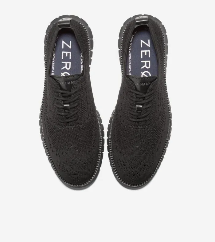 Men Oxfords Cole Haan ZERGRAND Remastered Stitchlite Wingtip Oxfords Black Stitchlitetrade