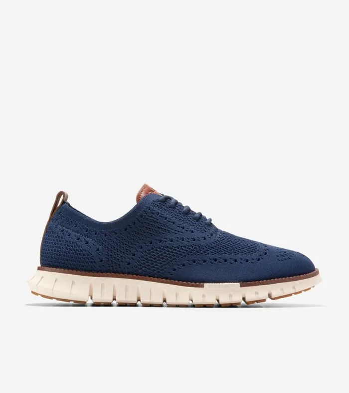 Men Oxfords Cole Haan ZERGRAND Remastered Stitchlite Wingtip Oxfords Marine Blue Stitchlitetradeivory Men Oxfords Cole Haan ZERGRAND Remastered Stitchlite Wingtip Oxfords Marine Blue Stitchlitetradeivory