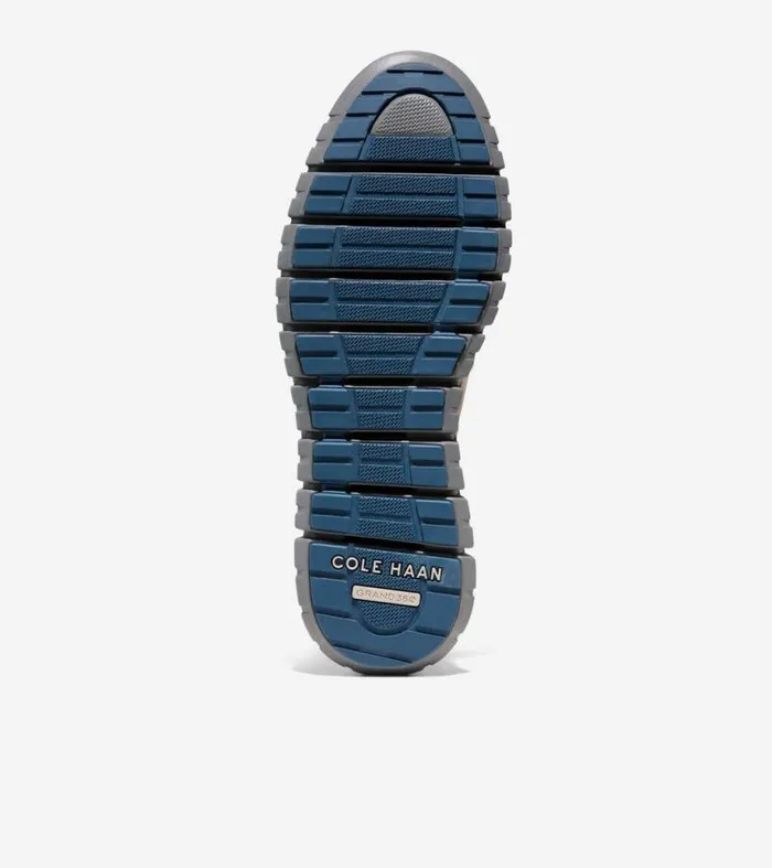 Men Oxfords Cole Haan ZERGRAND Remastered Unlined Wingtip Oxfords Dove Grayblue Wing Tealtornado