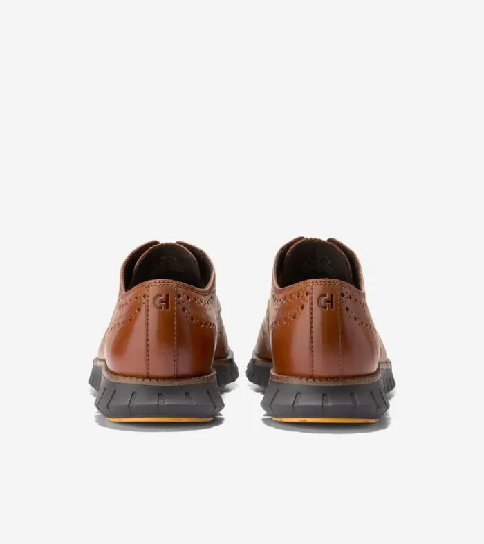 Men Oxfords Cole Haan ZERGRAND Remastered Wingtip Oxfords British Tanjava