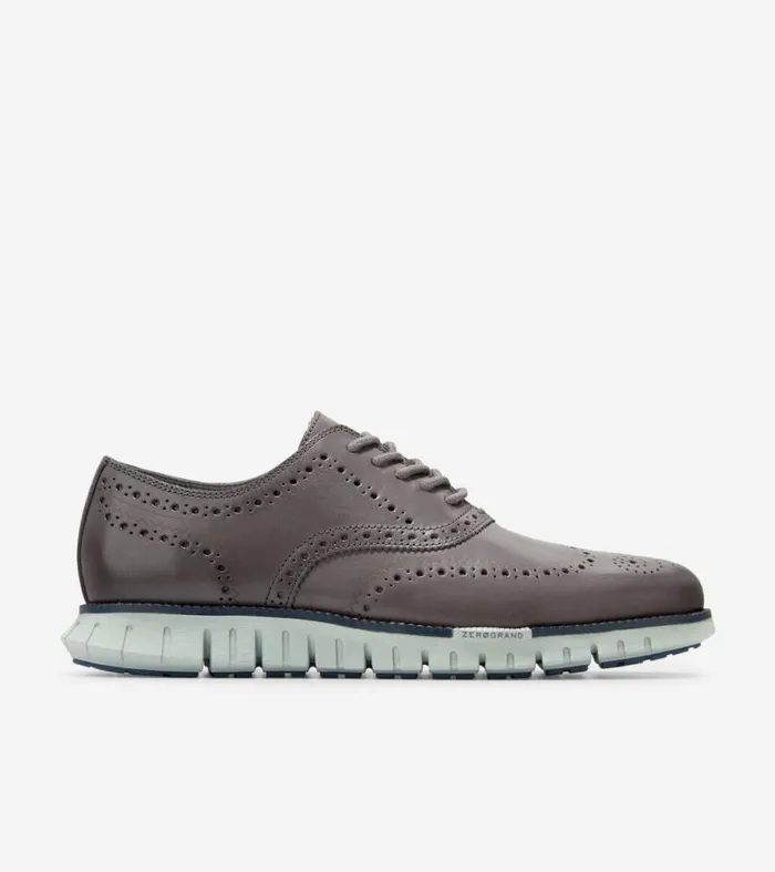 Men Oxfords Cole Haan ZERGRAND Remastered Wingtip Oxfords Tornado Graycloud Blue Men Oxfords Cole Haan ZERGRAND Remastered Wingtip Oxfords Tornado Graycloud Blue