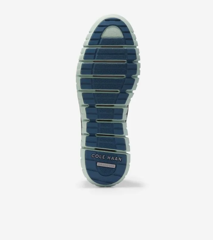 Men Oxfords Cole Haan ZERGRAND Remastered Wingtip Oxfords Tornado Graycloud Blue