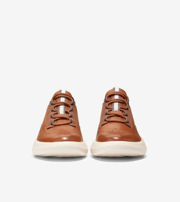 Men Oxfords Cole Haan ZERGRAND WFA Sneaker Oxfords British Tansilver Birch