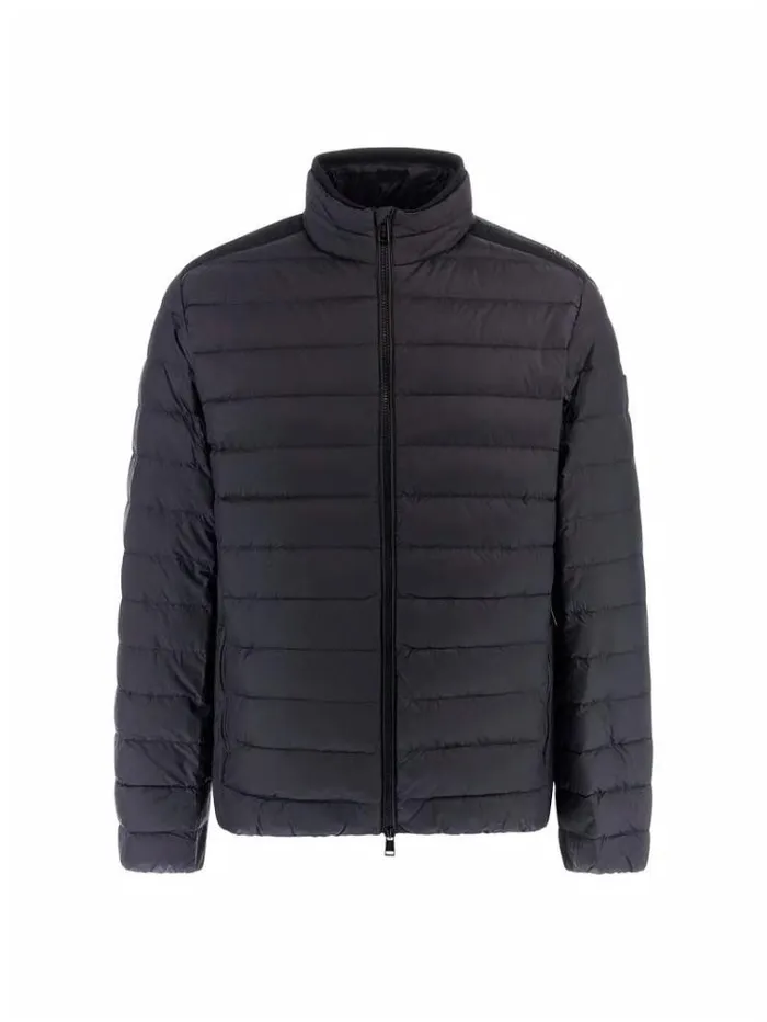 Men Packable Padded Jacket Blue Guess Coats And Jackets