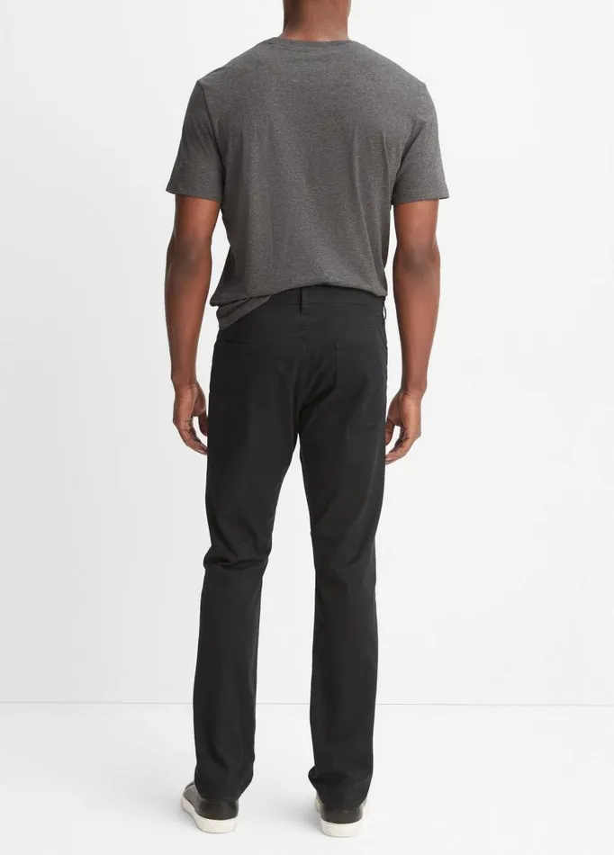 Men Pants and Shorts Vince Lightweight Dylan 5Pocket Pant Black