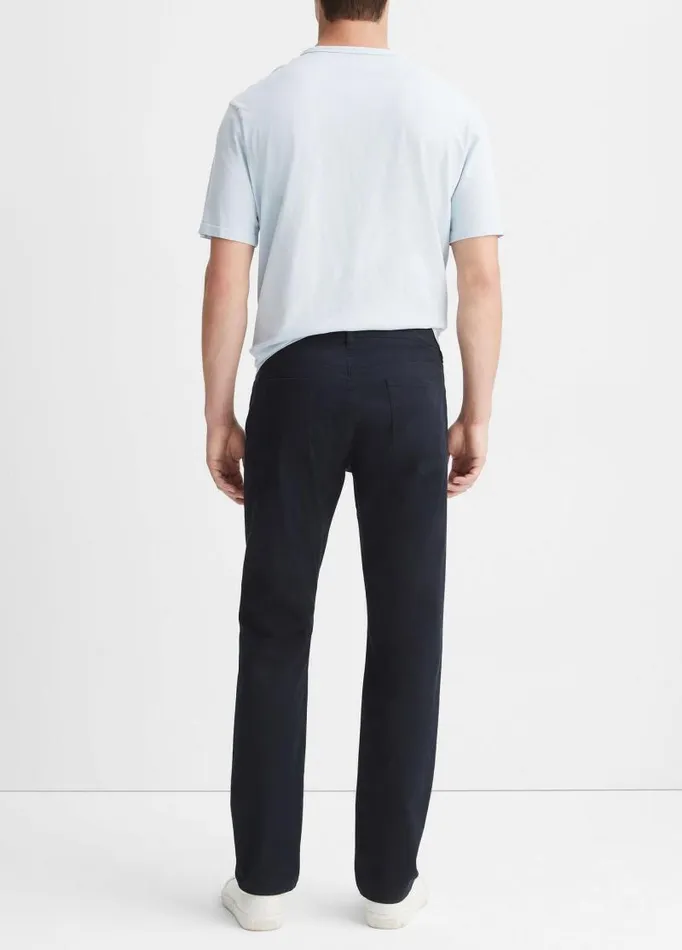 Men Pants and Shorts Vince Lightweight Dylan 5Pocket Pant Coastal Blue