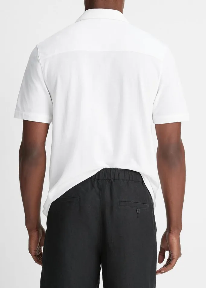 Men Pants and Shorts Vince Lightweight Hemp Short Washed Black