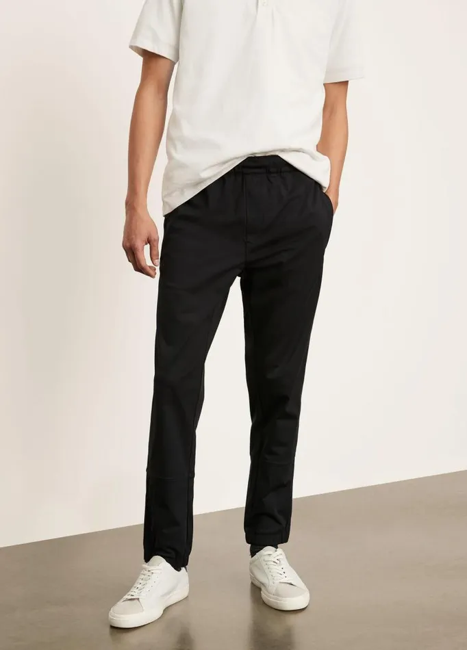 Men Pants and Shorts Vince Modern PullOn Jogger Black