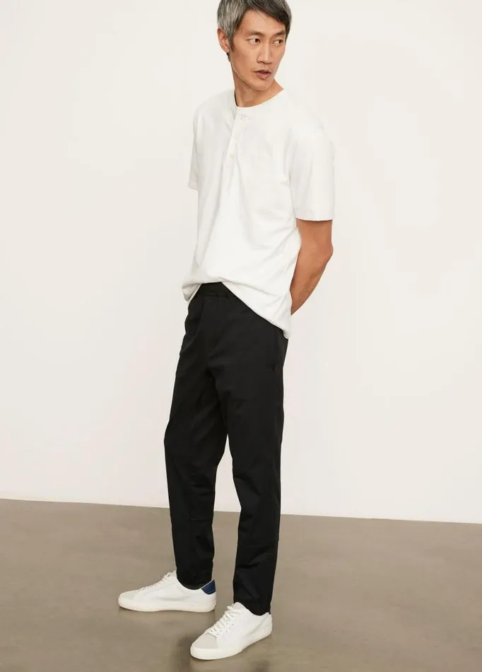 Men Pants and Shorts Vince Modern PullOn Jogger Black
