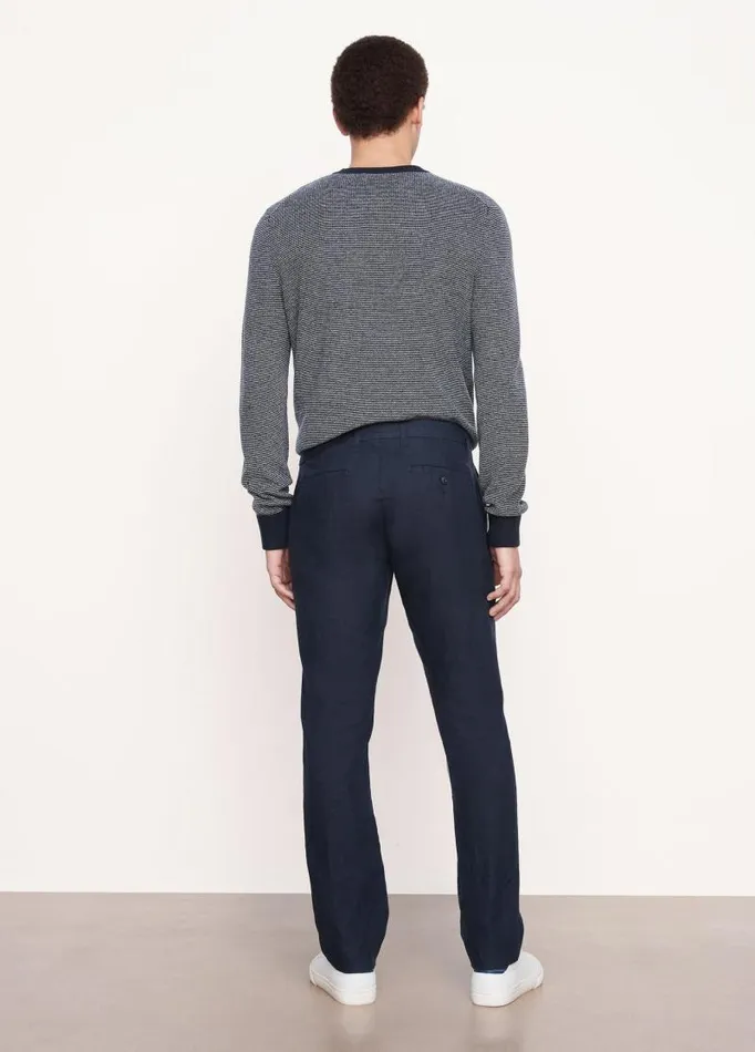 Men Pants and Shorts Vince Relaxed Hemp Griffith Pant Coastal Blue