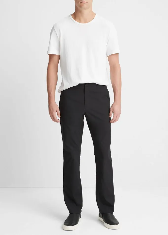 Men Pants and Shorts Vince TechDobby Chino Pant Black
