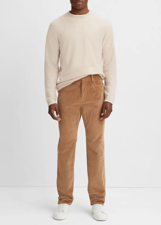 Men Pants and Shorts Vince Wide Wale Corduroy Pant Cemelleto