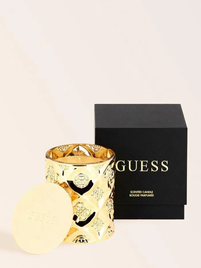 Men peony Diamond Cut034 Candle Gold Guess Home Collection