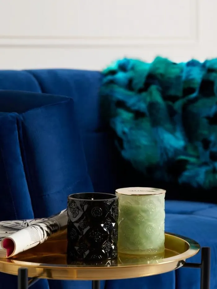 Men peony Diamond Cut034 Candle Green Multi Guess Home Collection