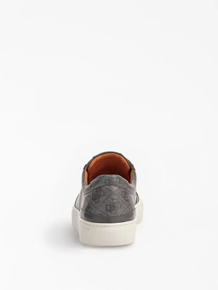 Men Ravenna 4g Logo Lowtop Sneakers Black Guess Shoes