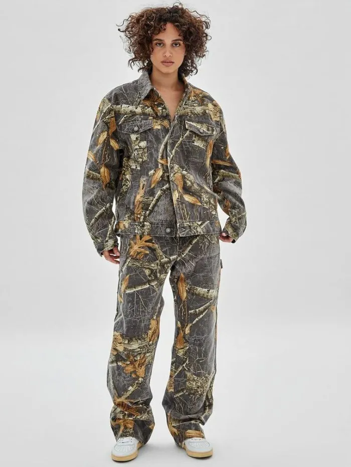 Men Realtree Camouflage Jacket Brown Multi Guess Coats And Jackets