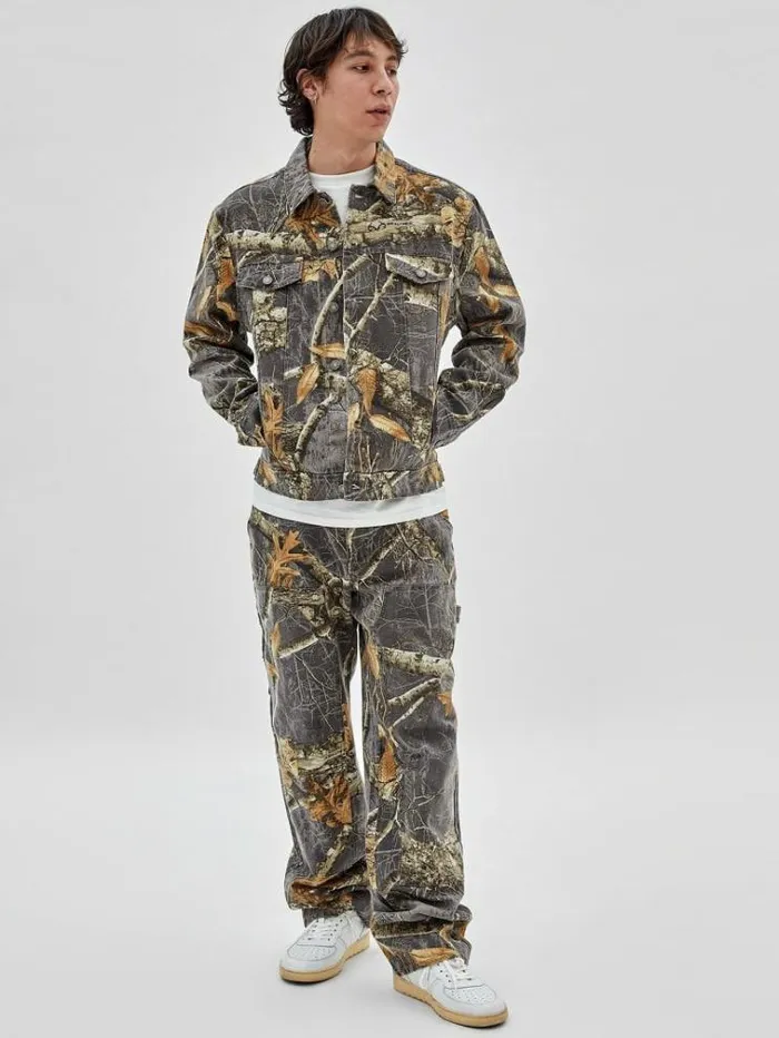 Men Realtree Camouflage Jacket Brown Multi Guess Coats And Jackets