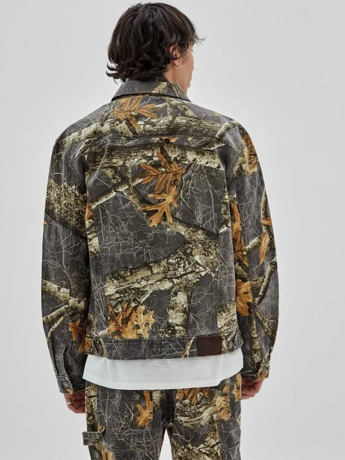 Men Realtree Camouflage Jacket Brown Multi Guess Coats And Jackets