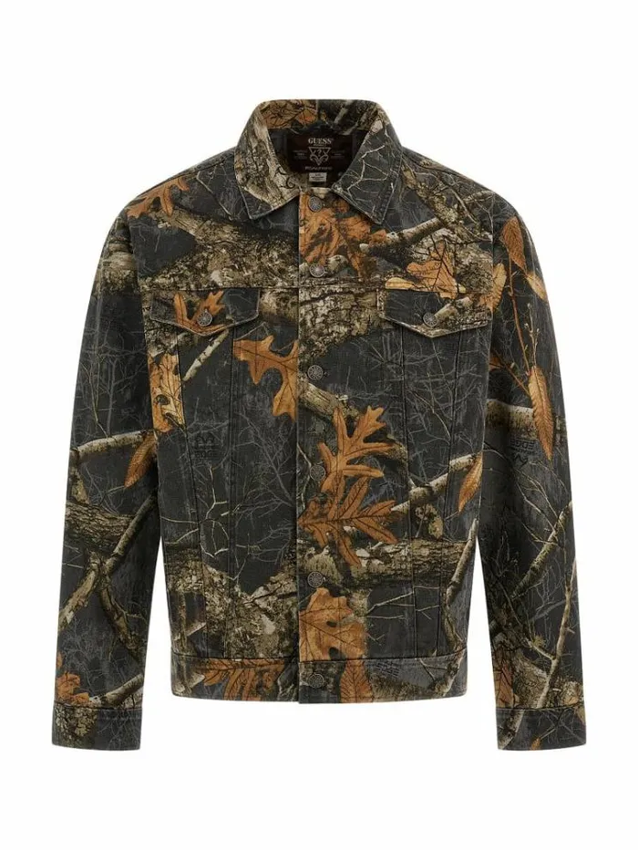 Men Realtree Camouflage Jacket Brown Multi Guess Coats And Jackets