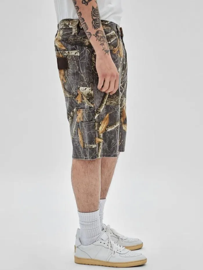 Men Realtree Camouflage Shorts Brown Multi Guess Shorts