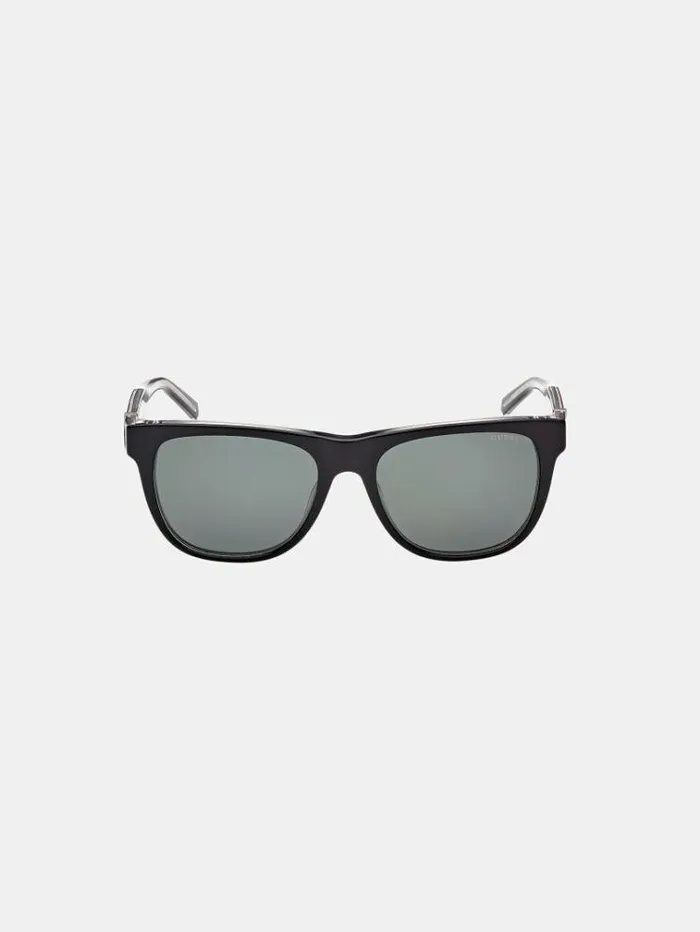 Men Rectangular Sunglasses Model Black Guess Sunglasses