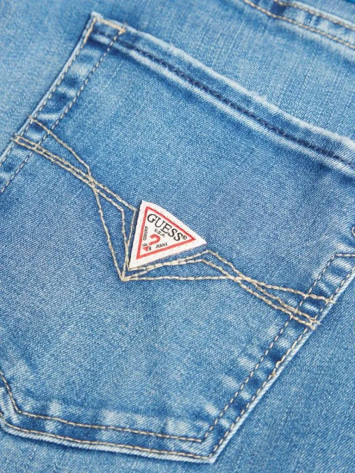 Men Regular Fit Denim Pant Blue Guess Regular And Relaxed