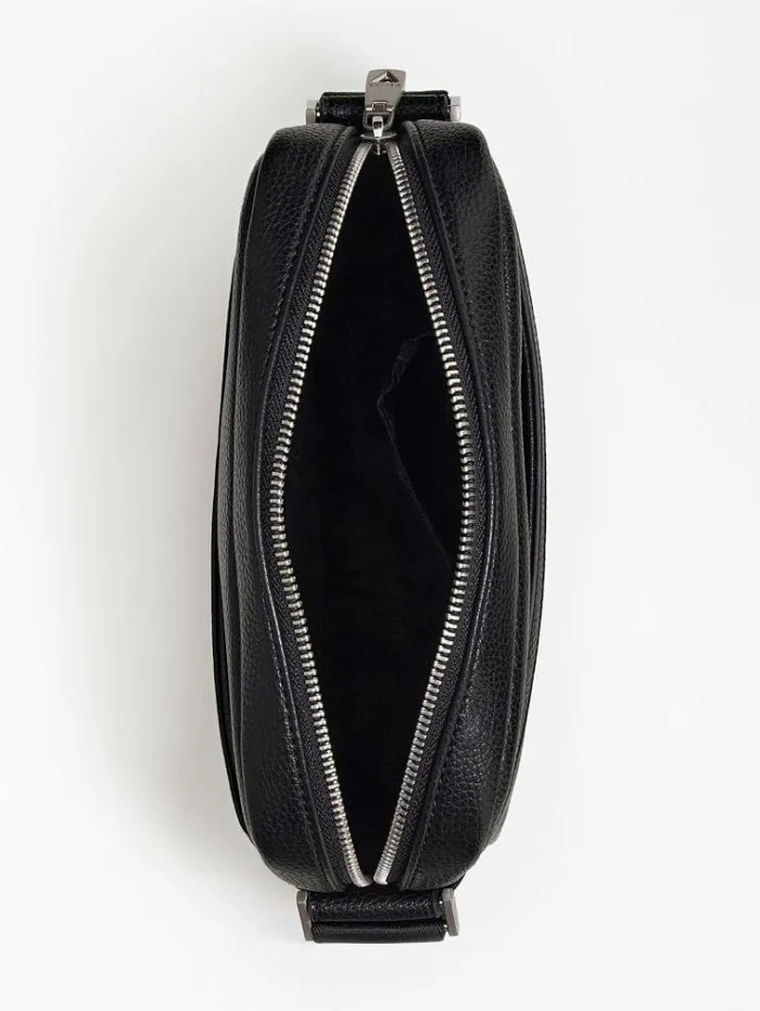 Men Riviera Mini Crossbody Bag Black Guess City Bags