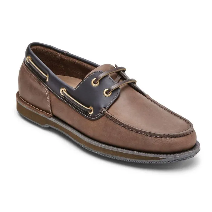 Men Rockport Boat Shoes Perth Boat Shoe Chocolatebark