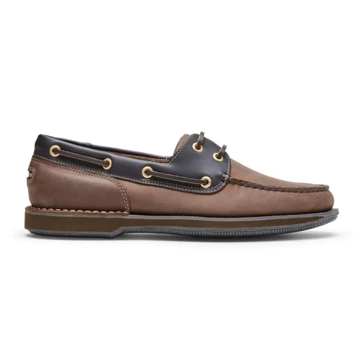 Men Rockport Boat Shoes Perth Boat Shoe Chocolatebark