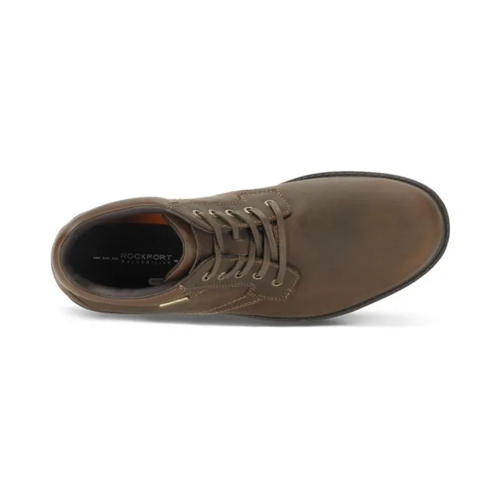 Men Rockport Boots Rugged Bucks Waterproof Boot Tan