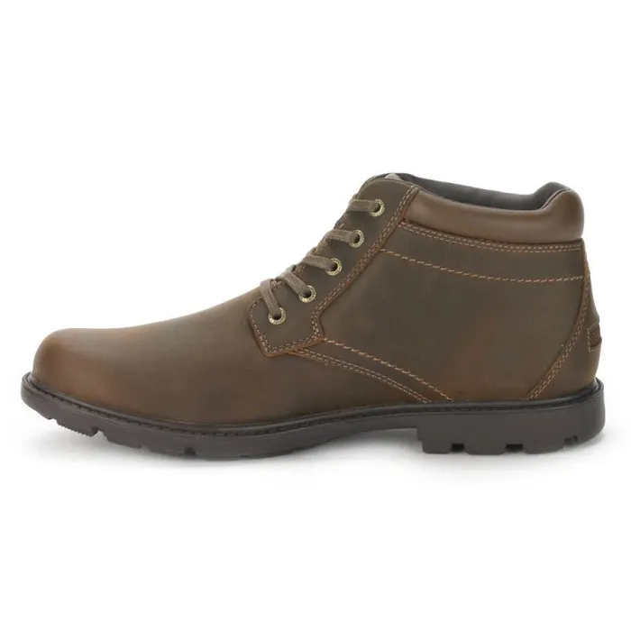 Men Rockport Boots Storm Surge Plain Toe Boot Tan