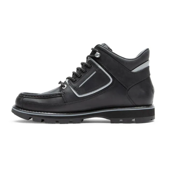 Men Rockport Boots Umbwe II Waterproof Mweka Boot Black Lea