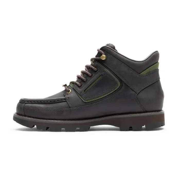 Men Rockport Boots Umbwe II Waterproof Mweka Boot Dark Browngreen Lea
